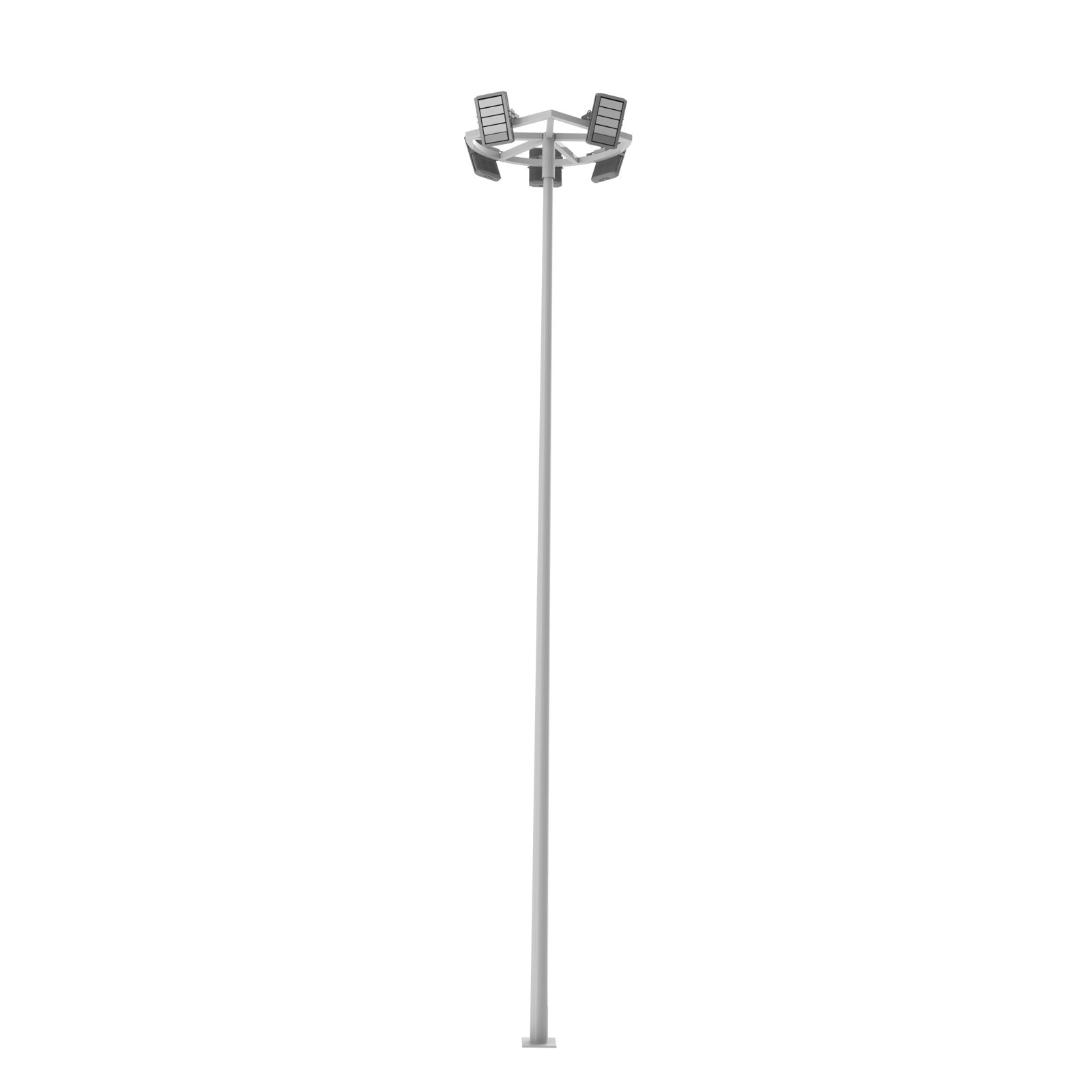 15m–35m High Mast with Lifting System for Airport & Seaport