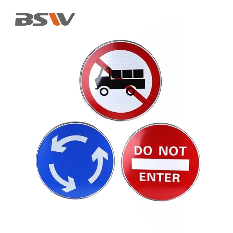 Custom Traffic Warning Signs for Road Works
