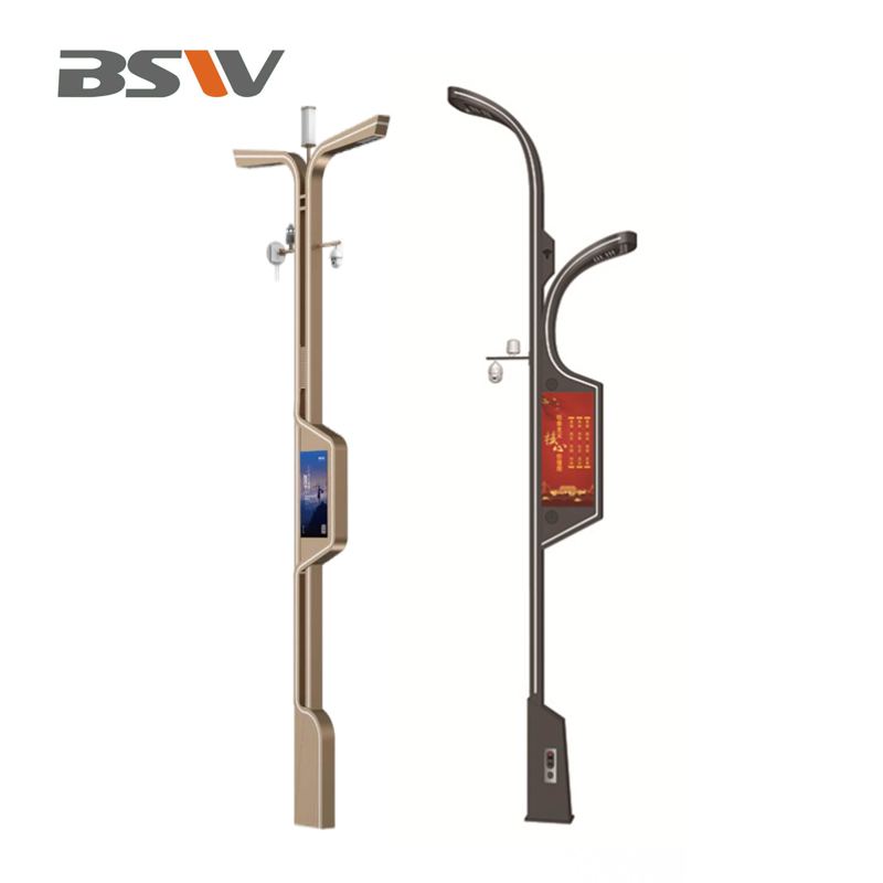 Smart Pole with Public Wi-Fi and Security Monitoring