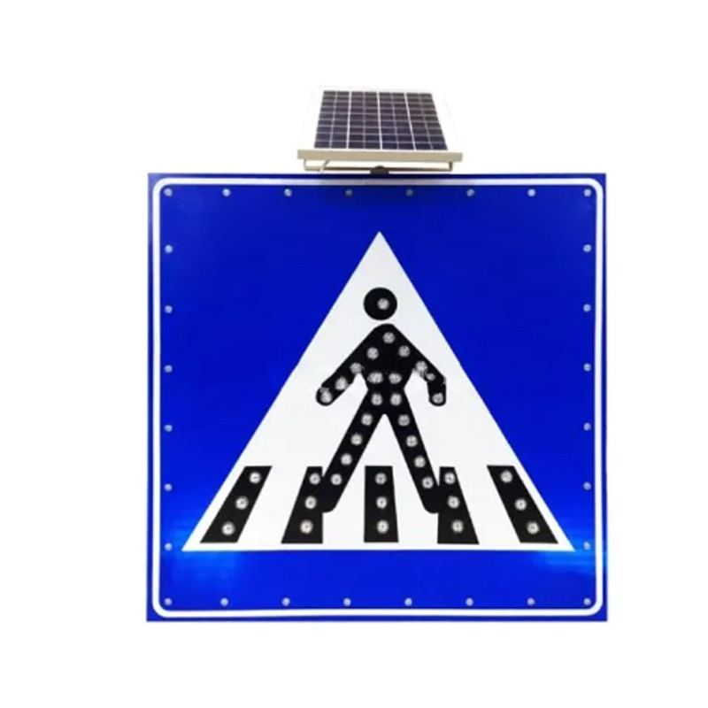 Custom Illuminated Traffic Signs for Road Safety Projects