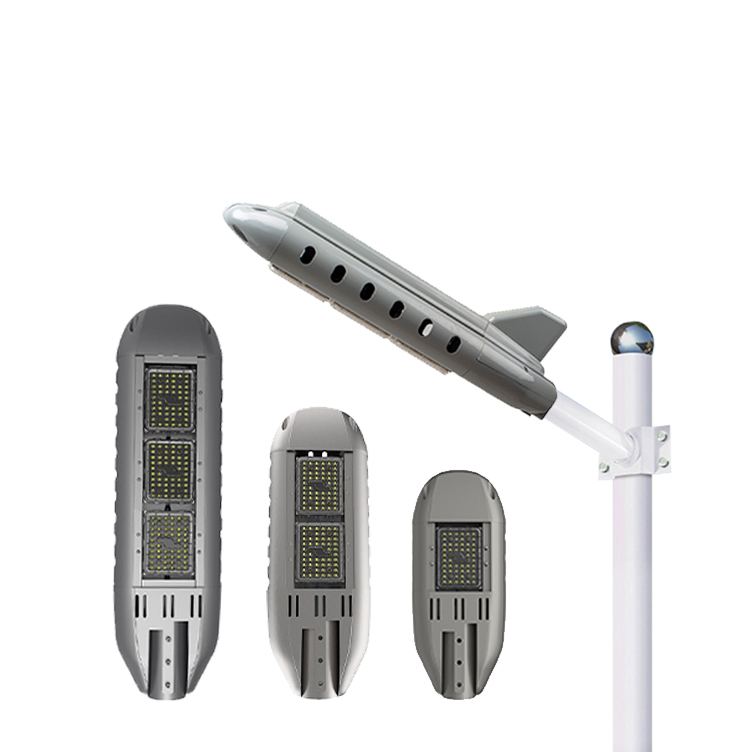 Small Airplane Model Split Solar Street Lamp